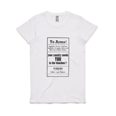 To Arms! (Fitted T-Shirt) Thumbnail